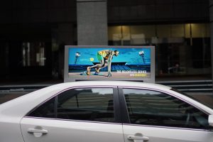 Taxi Top Advertisement